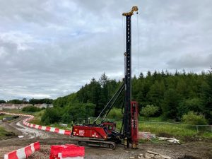 Electrification project lays firm foundations at new Hairmyres station